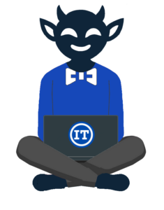 Tech Imp with IT logo